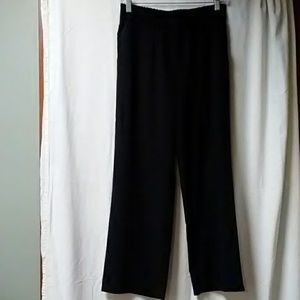 Black fluid pants